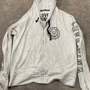 Pink zip up size large zipper Handle broken everything else in great condition